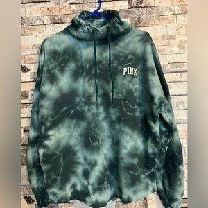 COPY - PINK cowl neck hoodie.